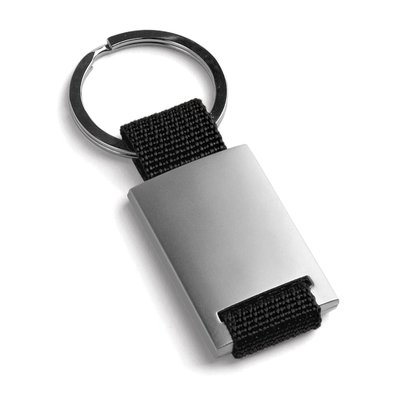 Llavero de Metal con Cincha Colores Negro