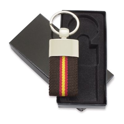 Llavero Metal con CInta Bandera