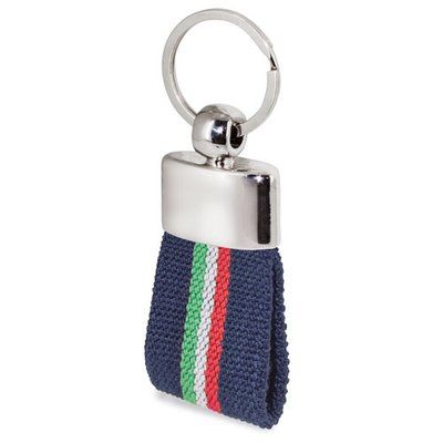 Llavero Metal con CInta Bandera