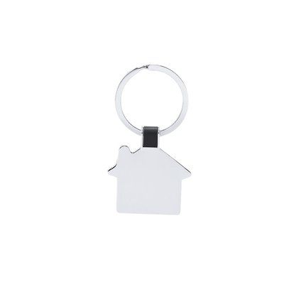 Llavero metálico diseño de casa Plat