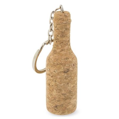 Llavero Mini Botella de Corcho