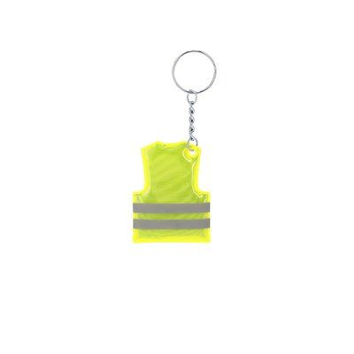 Llavero mini chaleco reflectante PVC Ama