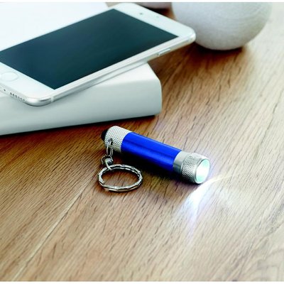 Llavero con mini linterna