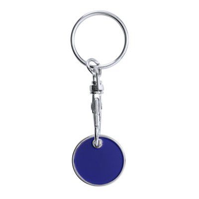 Llavero moneda para carro metálico Royal