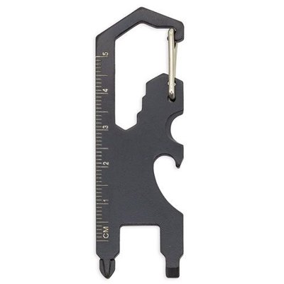 Llavero Mosquetón Multifunción 8 en 1