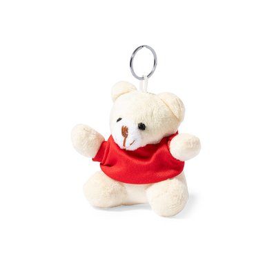 Llavero osito de peluche con camiseta
