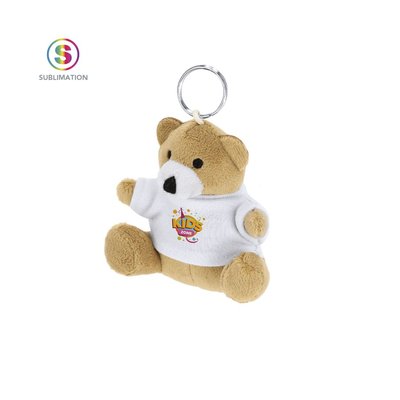 Llavero osito peluche personalizable