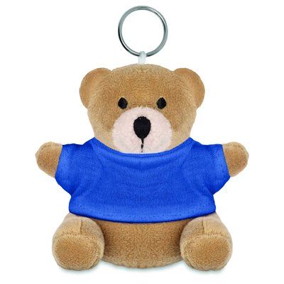 Llavero con osito de peluche personalizado