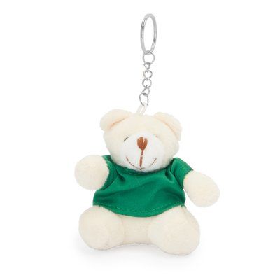 Llavero osito de peluche Verde Helecho