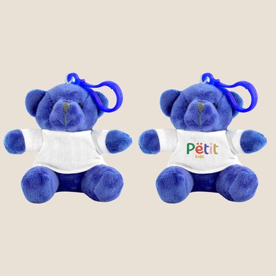 Llavero Oso Peluche con Camiseta