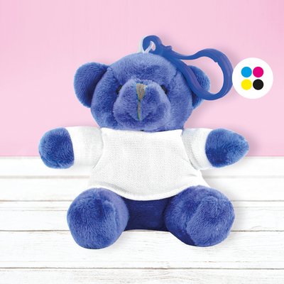 Llavero Oso Peluche con Camiseta