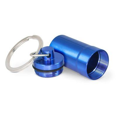 Llavero Pastillero de Aluminio