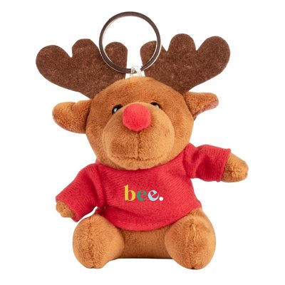 Llavero de peluche Reno