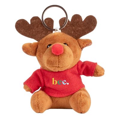 Llavero de peluche Reno