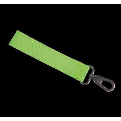 Llavero poliéster con gancho Lime