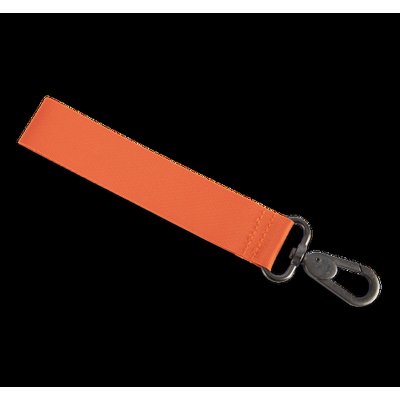 Llavero poliéster con gancho Orange