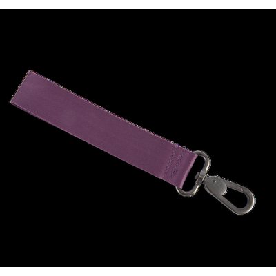 Llavero poliéster con gancho Purple