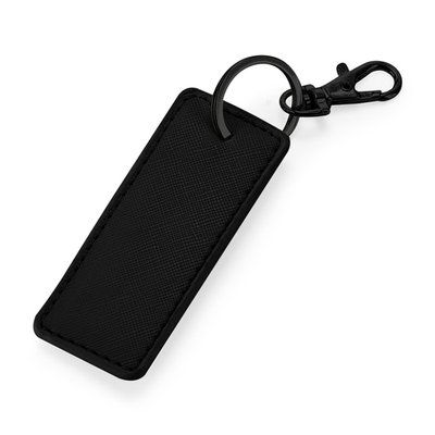 Llavero de polipiel decorativo Black / Black