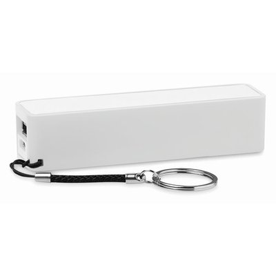 Llavero PowerBank Slim 2200 mAh Blanco