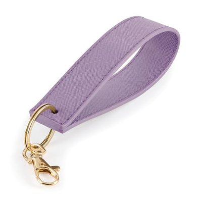 Llavero pulsera de cuero sintético