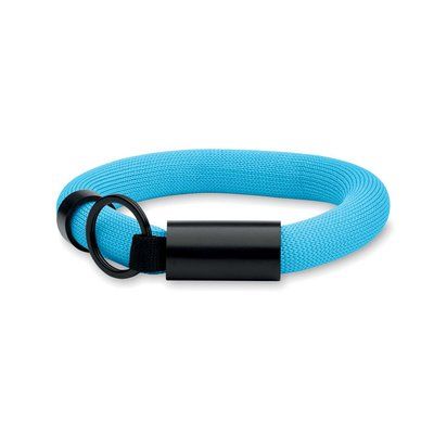 Llavero pulsera flotante de espuma Turquesa