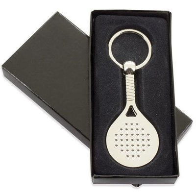 Llavero Raqueta Metálico