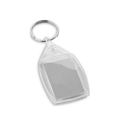 Llavero Rectangular Transparente