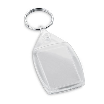 Llavero Rectangular Transparente