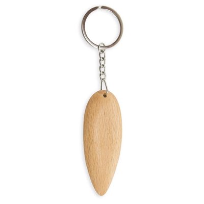 Llavero Tabla Surf de Madera