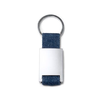 Llavero de tejido vaquero Denim Vigore