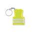 Llavero de chaleco reflectante Amarillo Fluorescente
