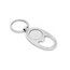 Llavero Metal Moneda para Doming Cromado
