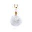 Llavero pompon Blanco