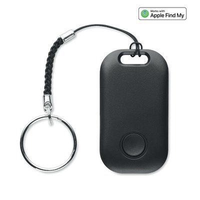 Localizador inteligente compatible con iOS Negro