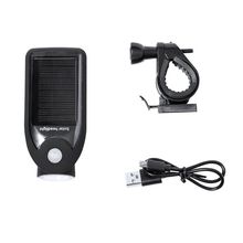 Luz Seguridad Bici 3 modos Recargable Neg