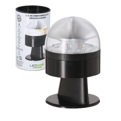 Luz de emergencia V16 geolocalizada