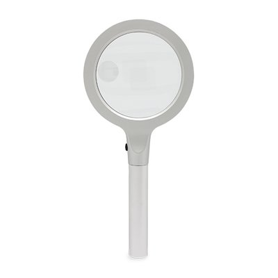 Lupa Aumento 2,5x y 5x con LED