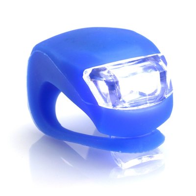 Luz blanca para bicicletas con 3 posiciones