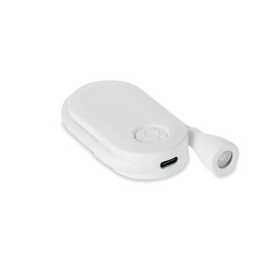 Luz de lectura LED con clip Blanco