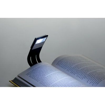 Luz de lectura con marca páginas personalizado