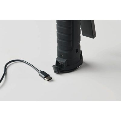 Luz de trabajo recargable con base magnética