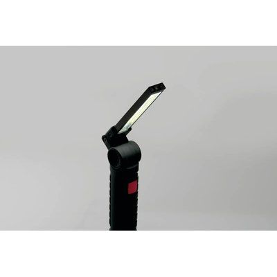 Luz de trabajo recargable con base magnética