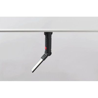 Luz de trabajo recargable con base magnética