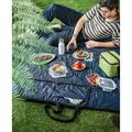 Manta de picnic plegable con bolsillo