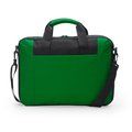 Maletín portaordenador con bolsillo exterior Verde Helecho