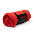 Manta polar anti-pilling con asa