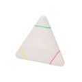 Marcador fluorescente triple
