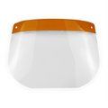 Máscara facial con pantalla PET Naranja UNICA