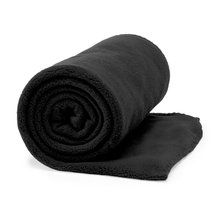 Manta polar 180 g con anti-pilling Negro