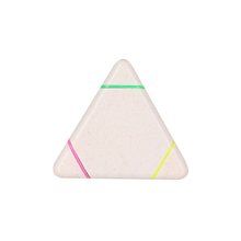Marcador fluorescente triple Natu